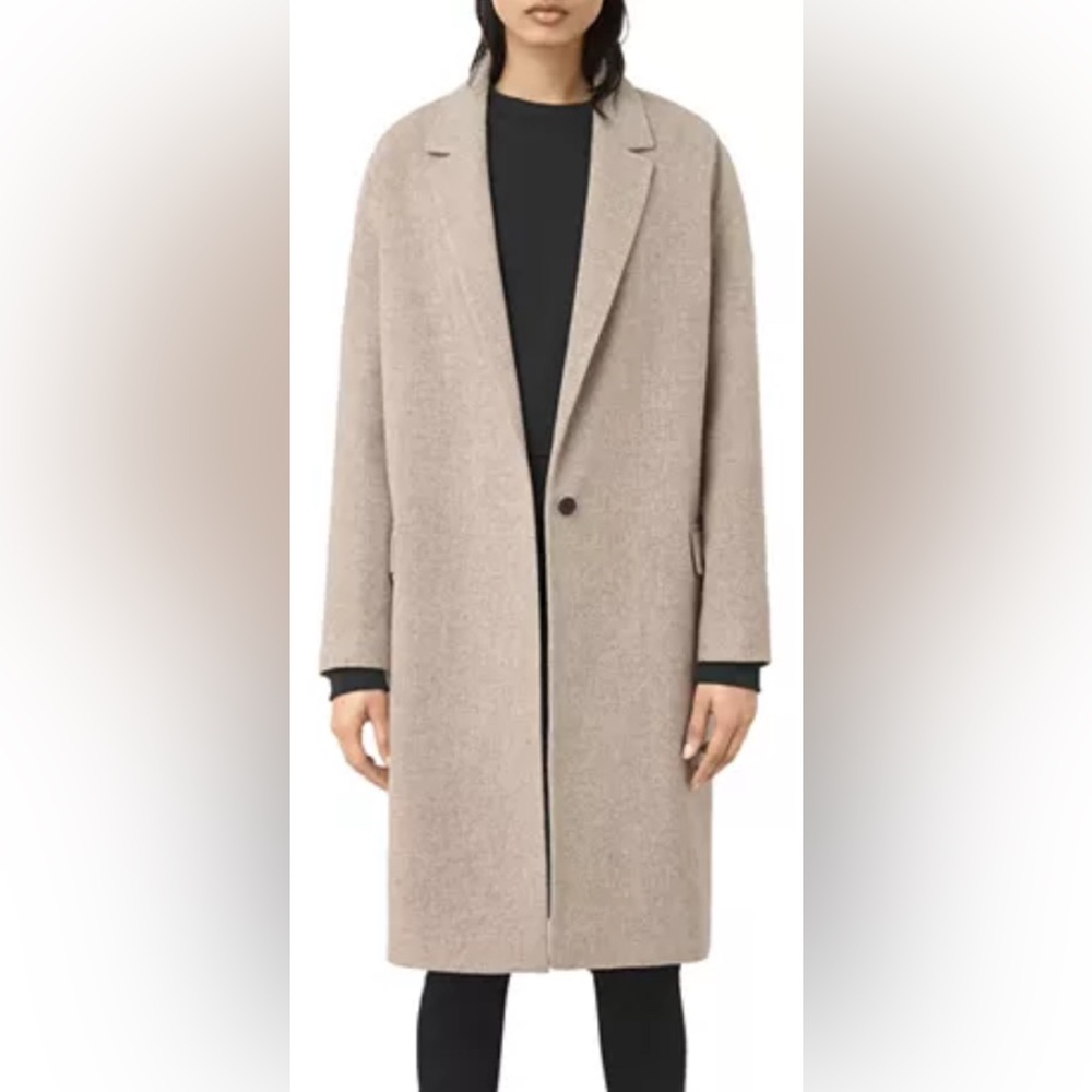 All Saints Sancia Lotto Coat